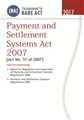 PAYMENT AND SETTLEMENT STSTEMS ACT 2007

